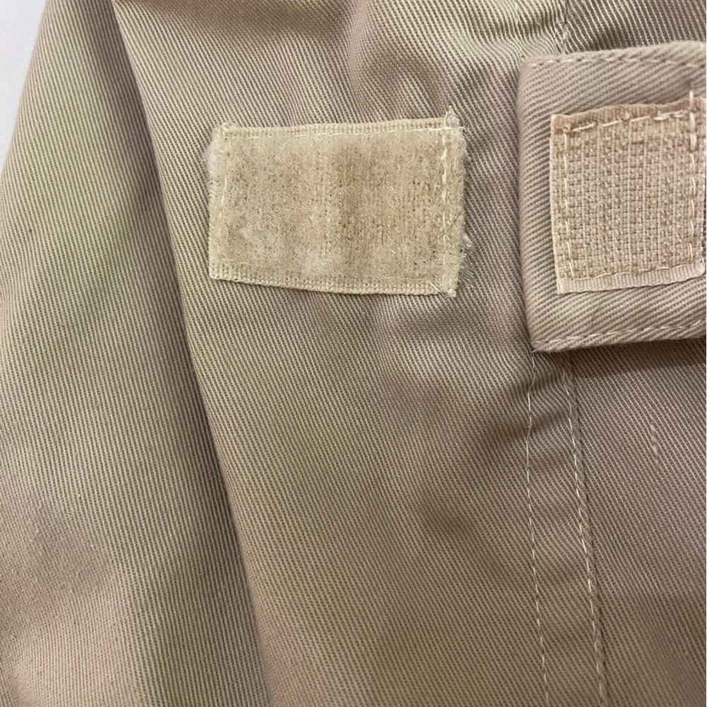 VINTAGE 80’s BANANA REPUBLIC Khaki Hooded Safari Hunting Camping Travel Vest M